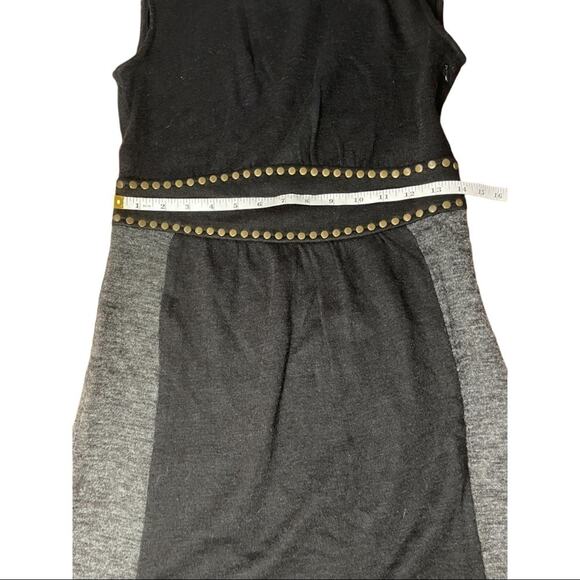 Grey Studded Dress b - Picture 6 of 9